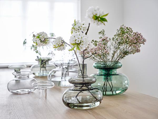 Zone Vase 31,7 x 33 cm i pure clear, Inu